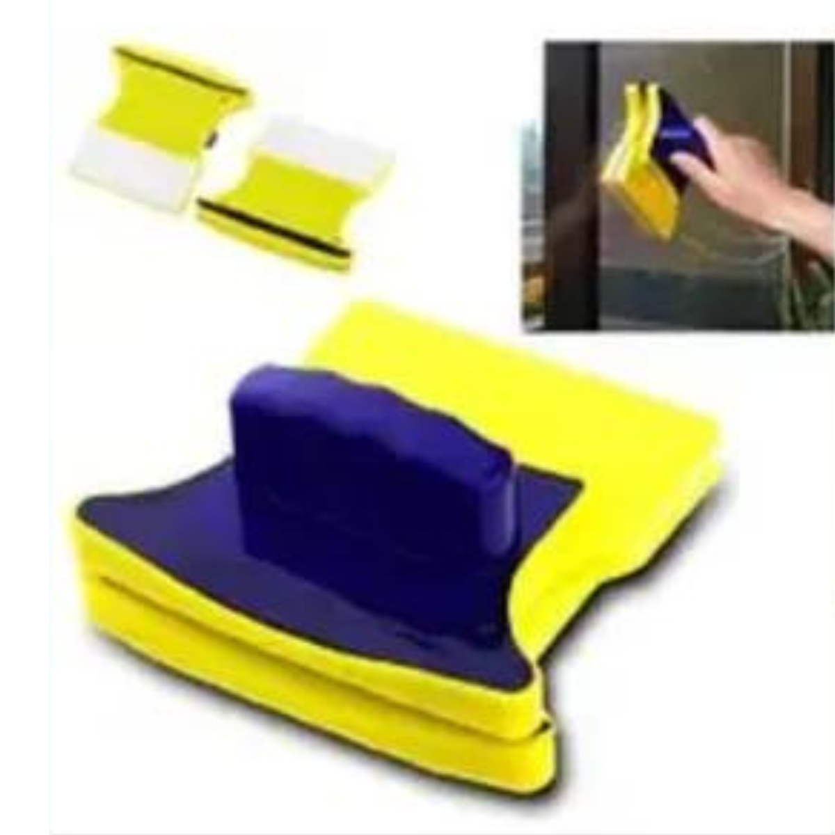 Limpia Vidrios Magnético – Ventanas Limpias por Ambos Lados