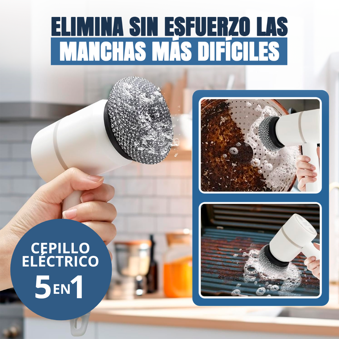 MultiCepillo 5en1: Limpieza sin dolor!