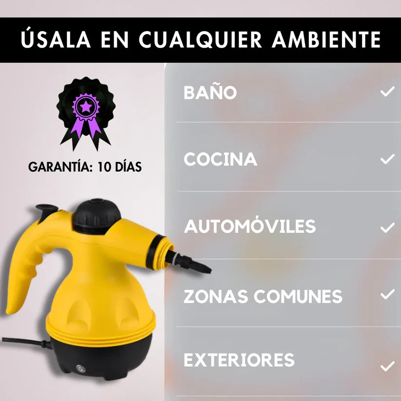Mopa Vapor Pro – Limpieza Profesional - Resultados como de experto!