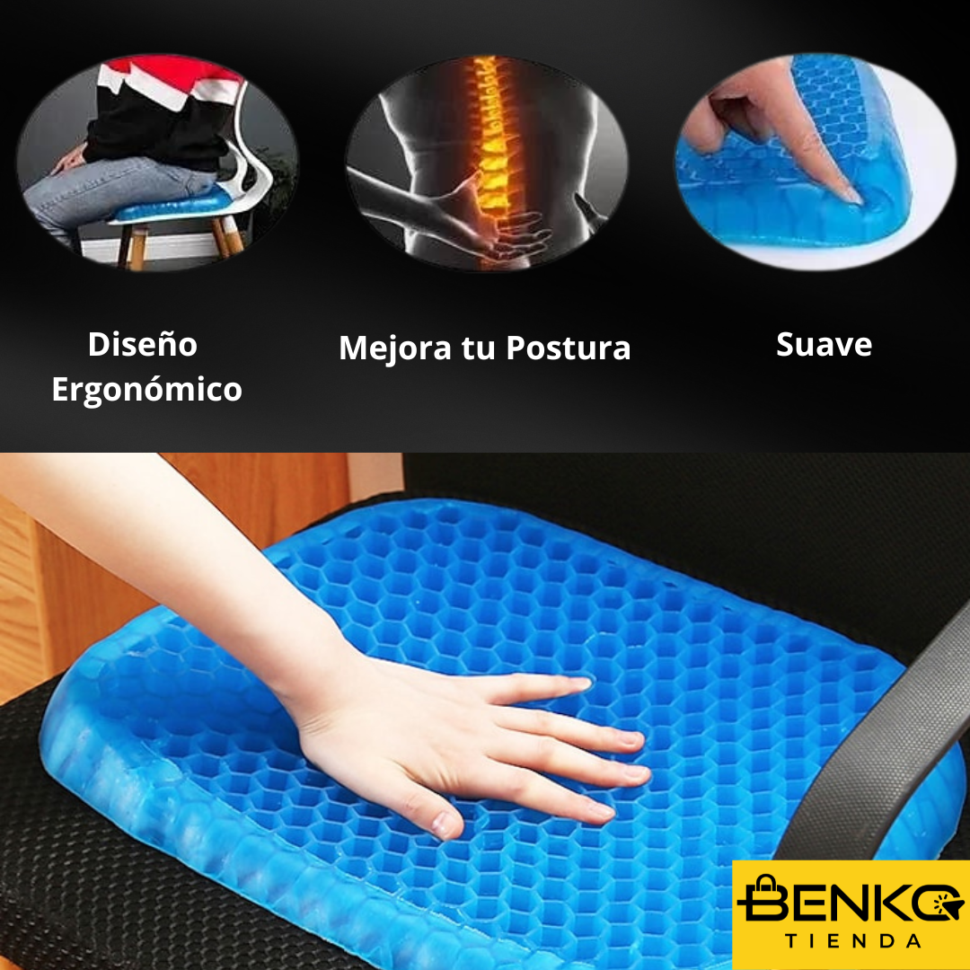 Cojín de Gel – Confort Ergonómico – Comodidad Todo el Día