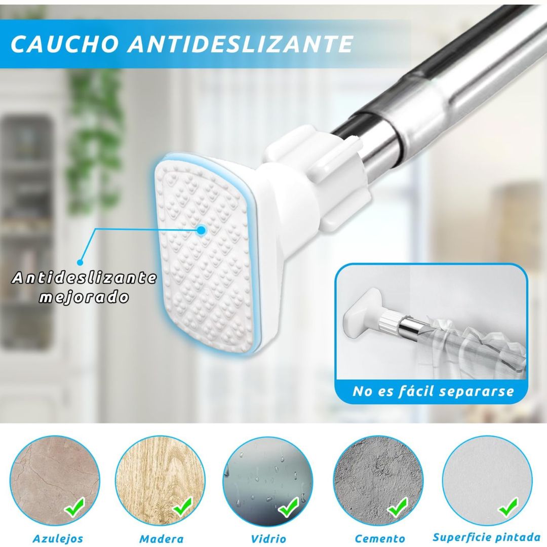 Promo 2x1: La Barra Extensible Multiuso! (Para Baño + Para Ropa)