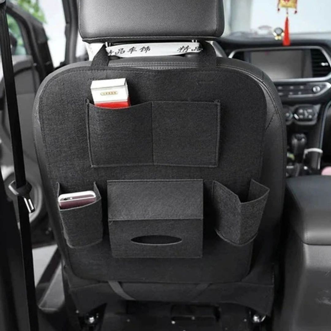 2X1 Organizador Multiuso Auto – Espacios Útiles – Todo a Mano y fácil!