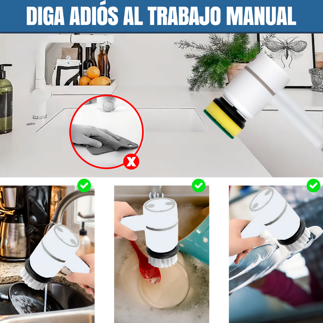 MultiCepillo 5en1: Limpieza sin dolor!