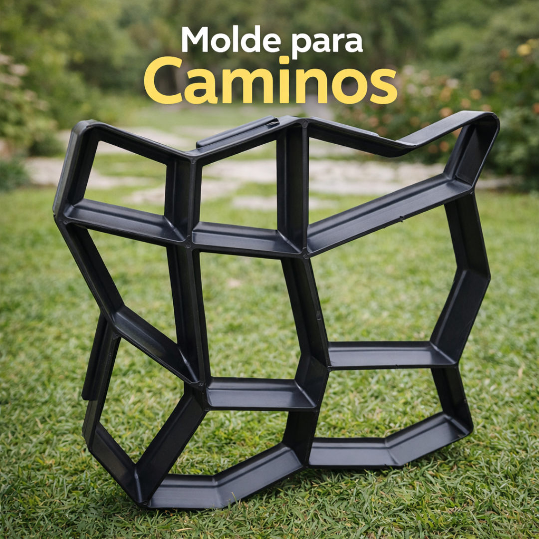 Molde Jardín – Diseña Caminos Únicos – Transforma tu espacio fácil.