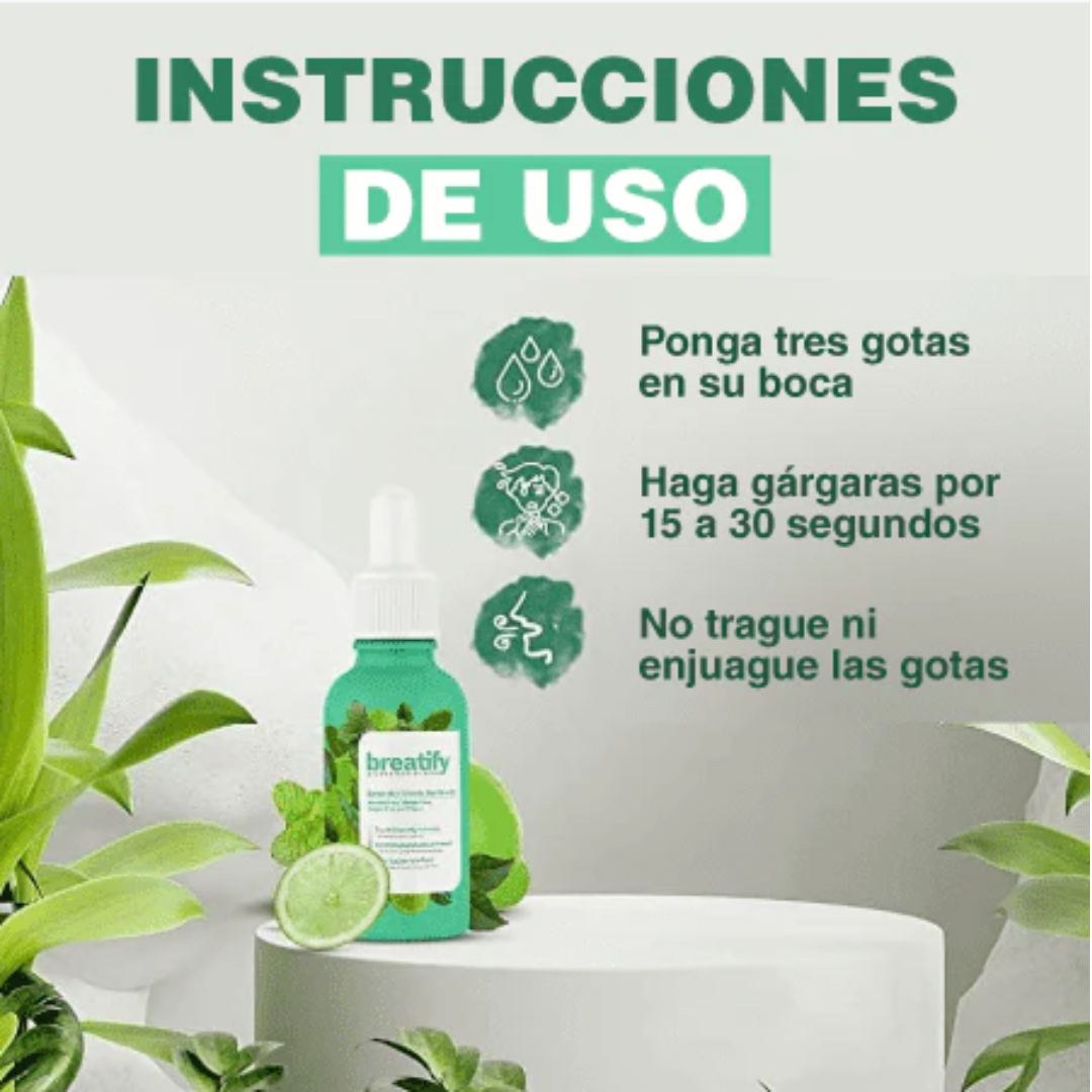 BREATIFY: Confianza instantánea en 3 gotas!