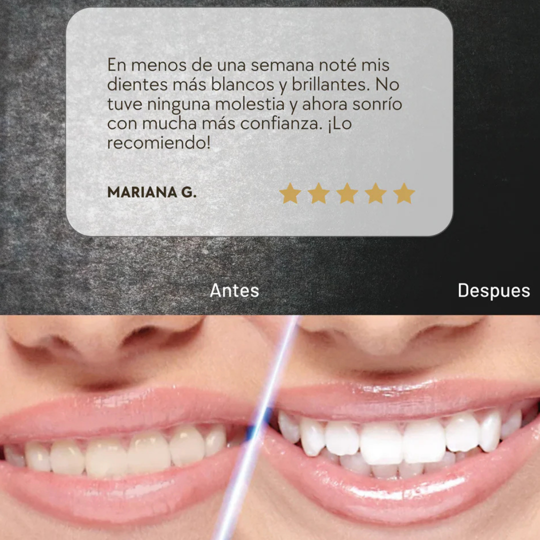 Pack 3x1 Blanqueador dental 100% natural – Sonrisa más blanca en dias!