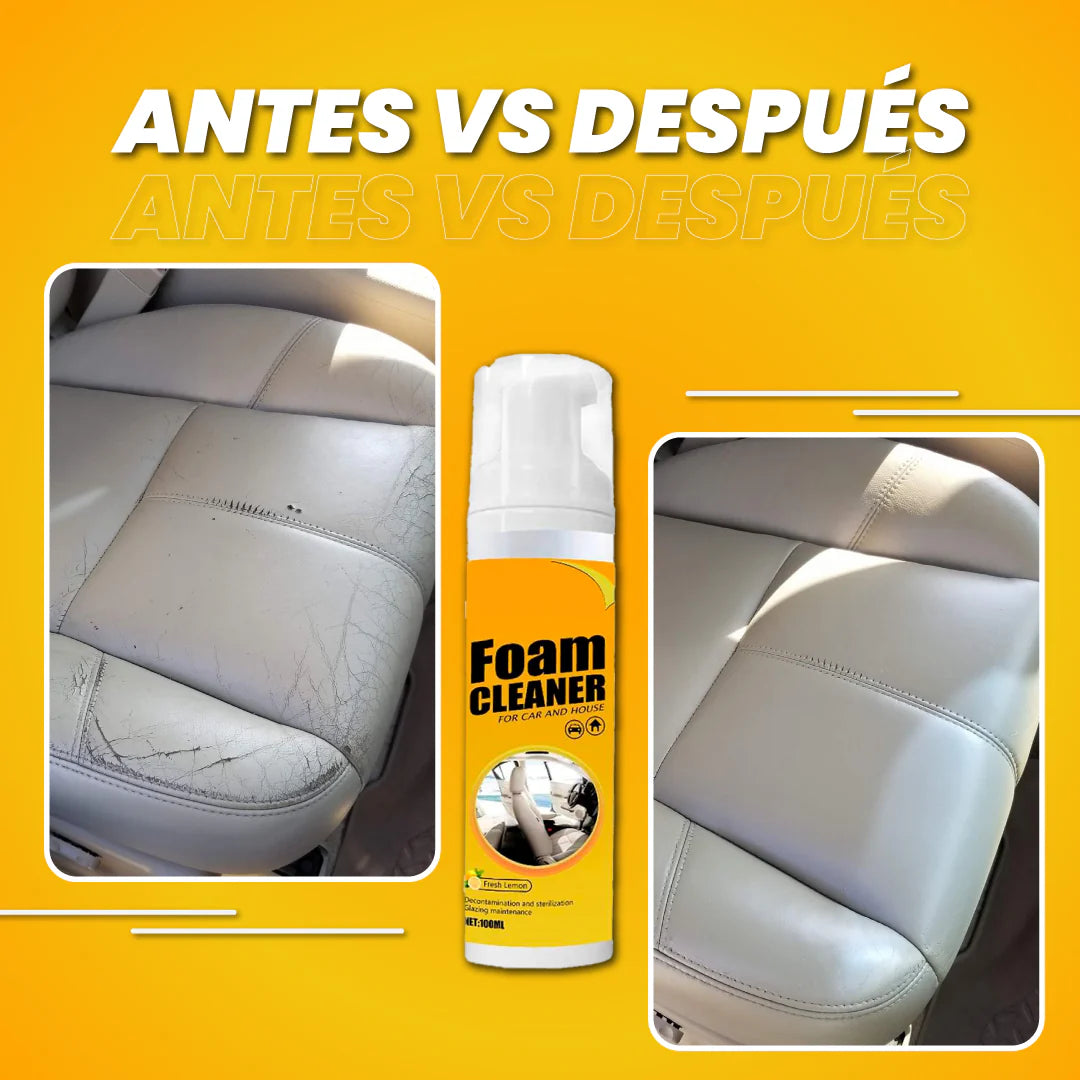 Espuma Renovadora – Limpieza Segura – Tu Auto Como Nuevo en Minutos
