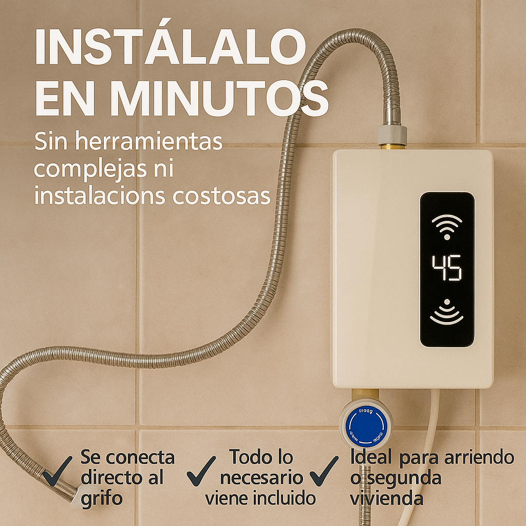 Ducha Caliente Instantánea : Adiós Termos y Calefones!