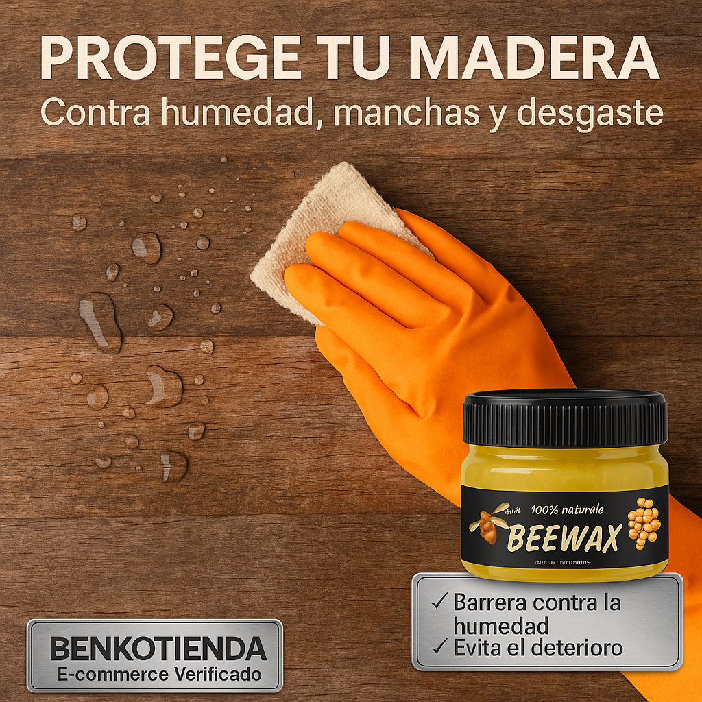 BeeWax Pro : Restaurador de madera 100% Natural!