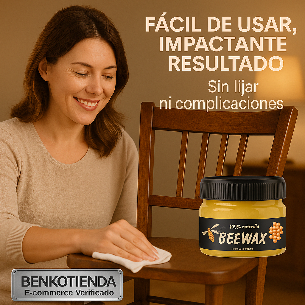 BeeWax Pro : Restaurador de madera 100% Natural!