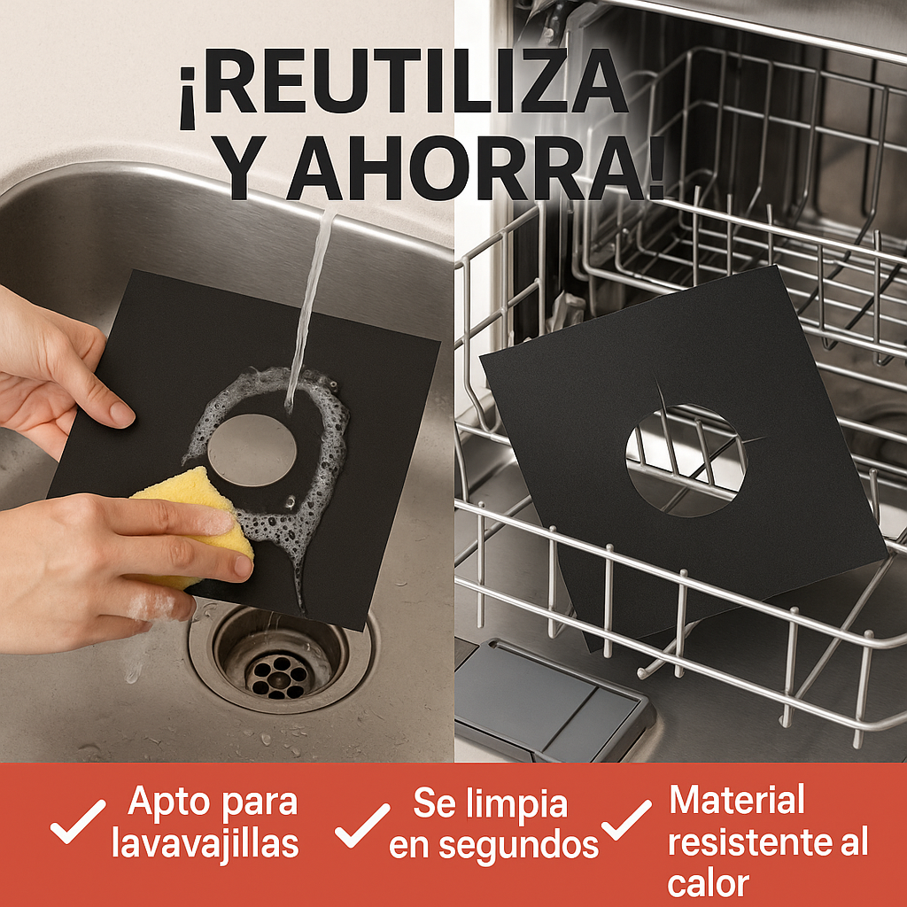 4 Protectores de Cocina: No más grasa!
