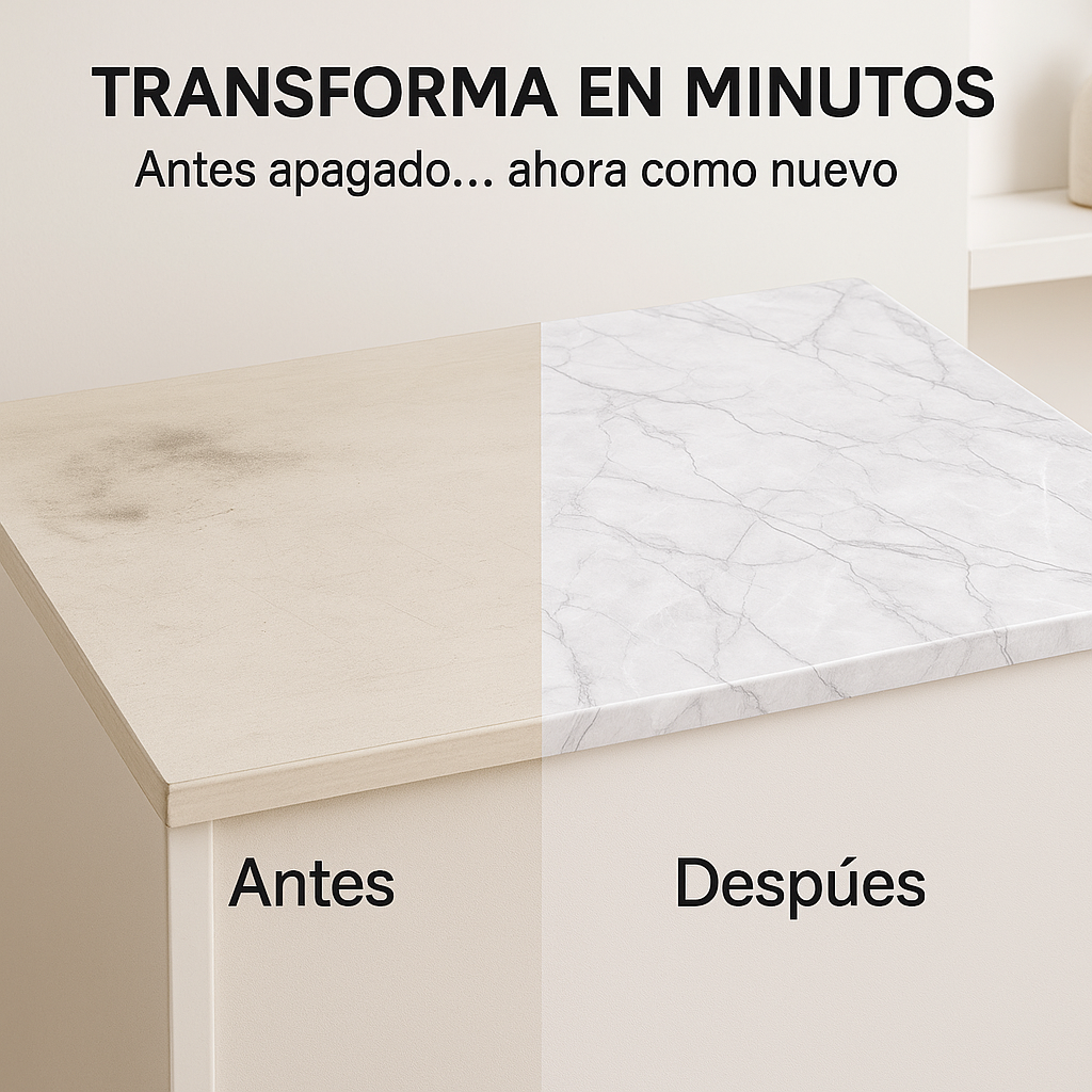 EasyStick™: Vinilo MARMOL Adhesivo 10 METROS!
