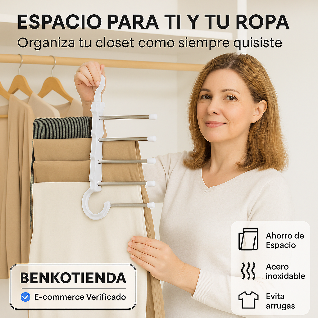 SmartPercha 5pro: Adiós clóset desordenado!