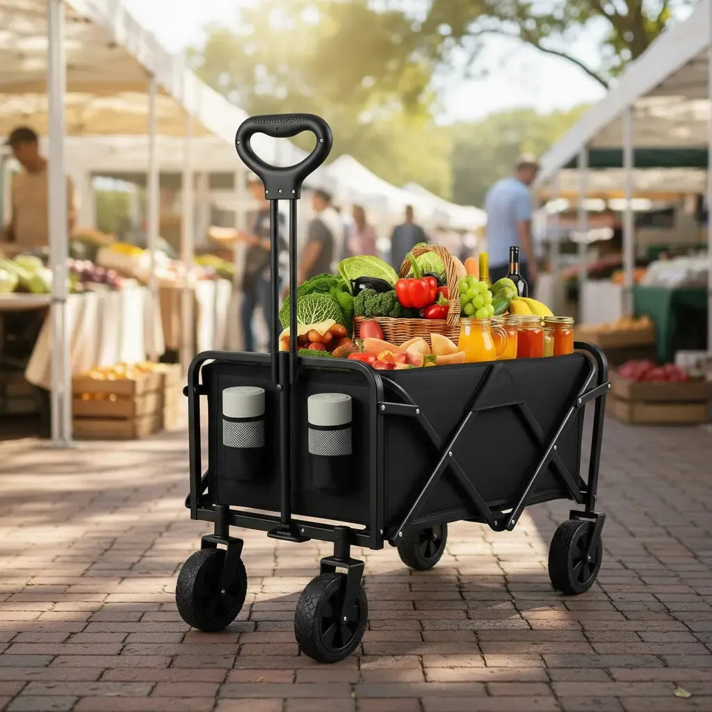 Carro Plegable – Transporte Fácil – Tus salidas sin peso.