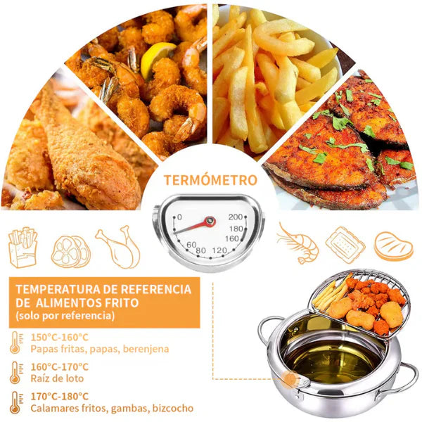 Freidora Japonesa : Sin Salpicaduras y Más Saludable en Minutos!