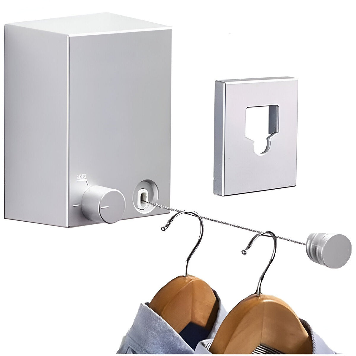 Q Tendedero De Ropa Retractil — imagen 3