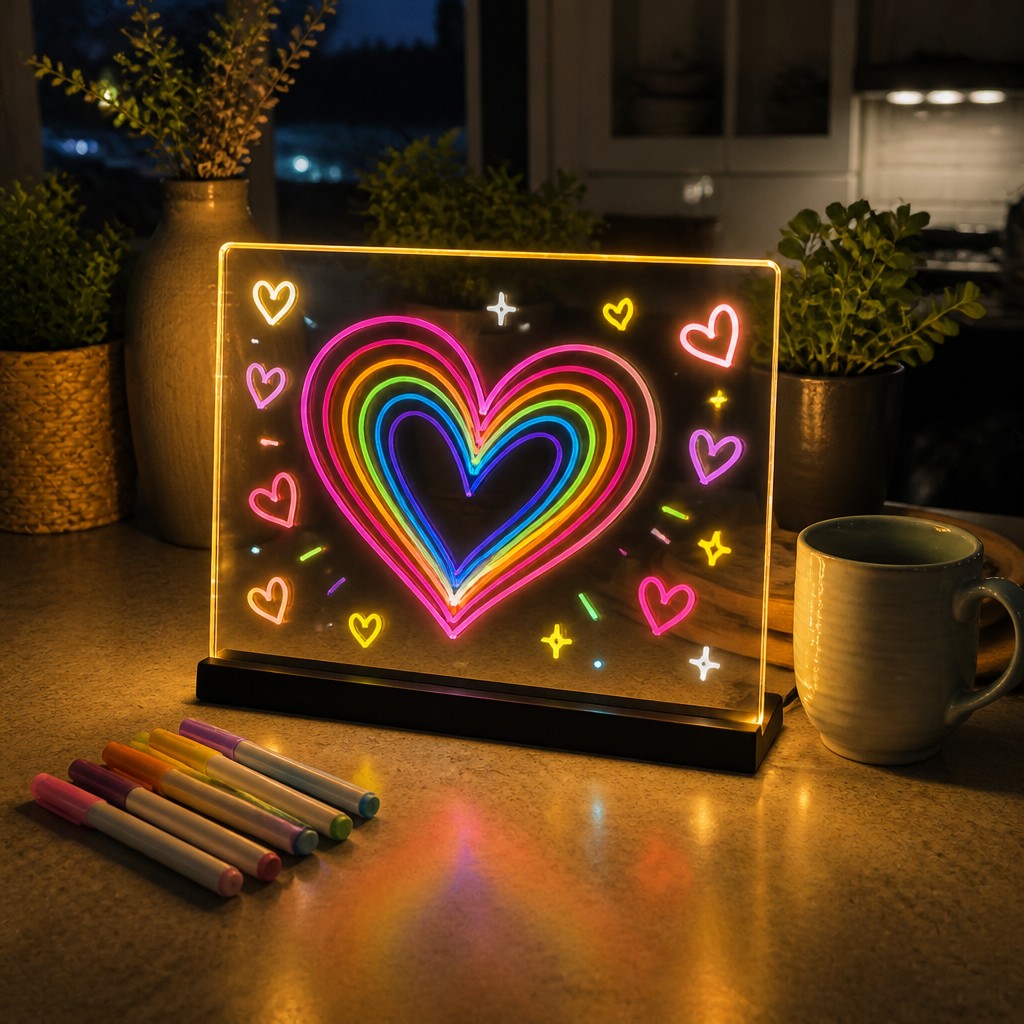 Pizarra LED para Dibujar – Dibujan con Luz y Sueltan la Pantalla — imagen 3