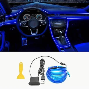 Luz Neón Interior – Personaliza tu auto – Refleja tu estilo.