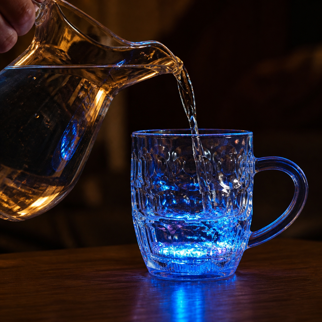 Vaso LED que se Enciende Solo al Servir – Pack — imagen 3