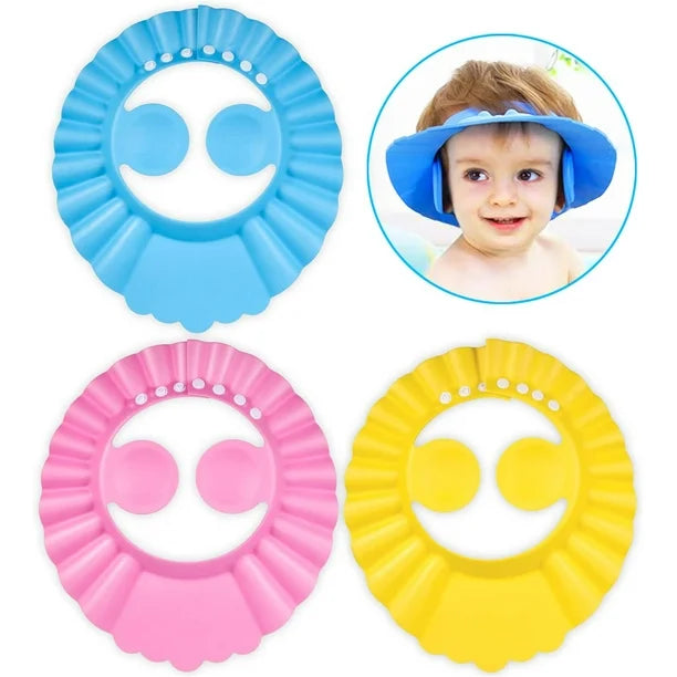 3x1 Gorros de Baño – Protege Ojos y Oídos – Baños sin Lágrimas!