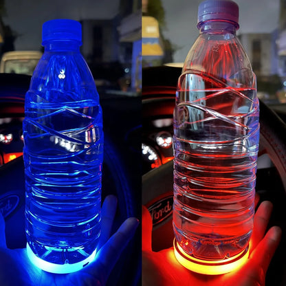 2x1 Portavasos LED – Ilumina tu Interior – Estilo Nocturno que Impacta!