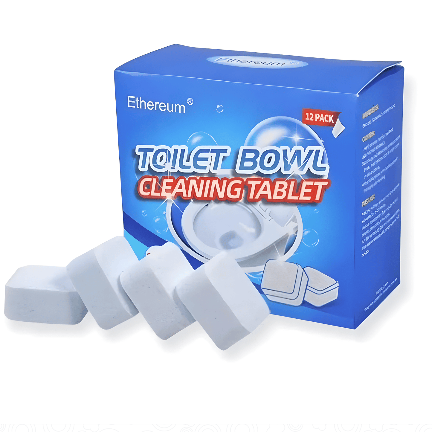 24 Tabletas Efervescentes Inodoro – Descalcifica y Desodoriza – Sin Restregar