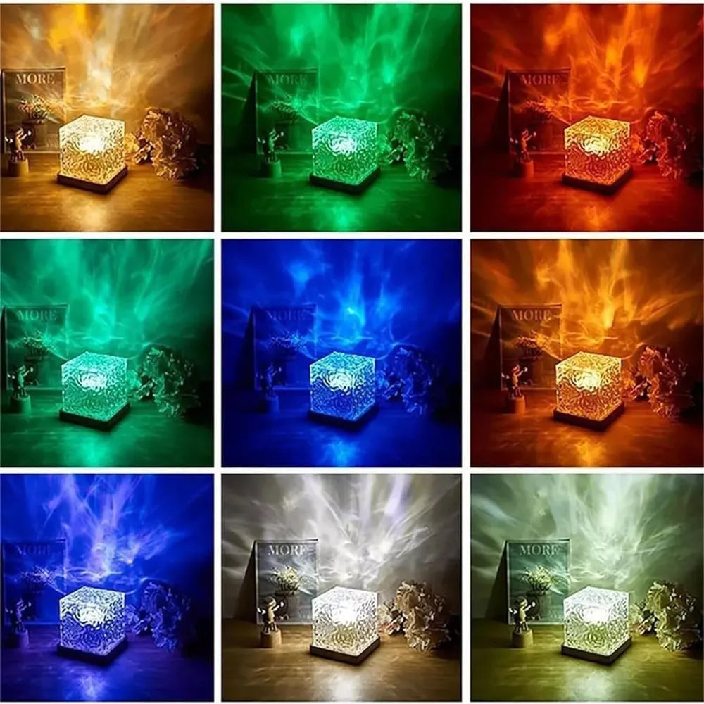 Luz Cubo – Proyecta Serenidad – Tu Santuario de Calma Personal.