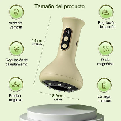 Masajeador 3 en 1 – Alivio de verdad – Tu spa en casa fácil!
