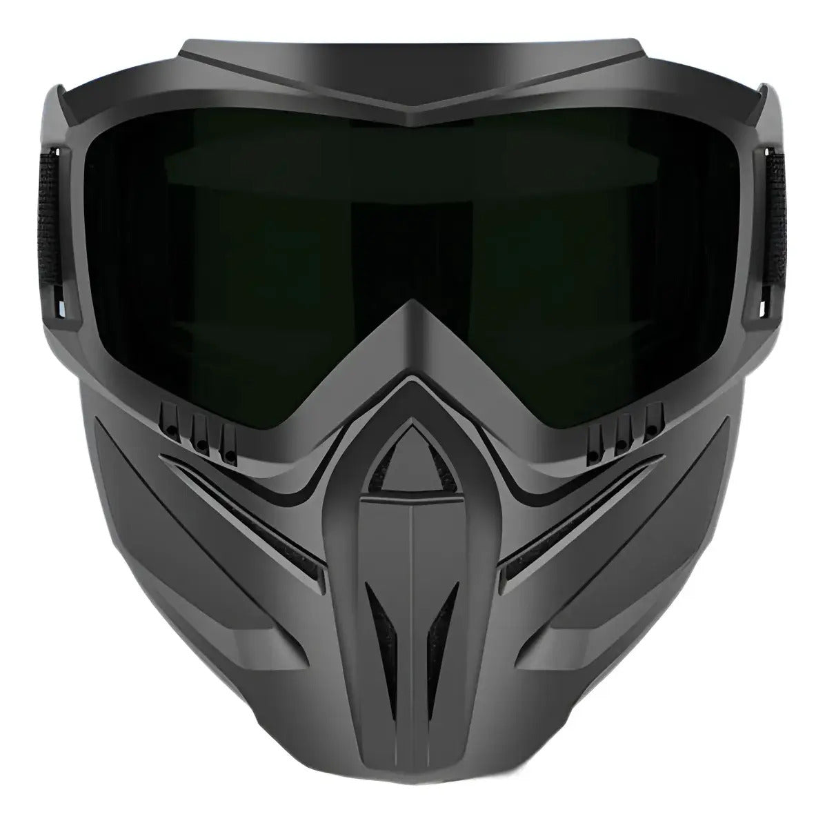 Gray helmet for bikers