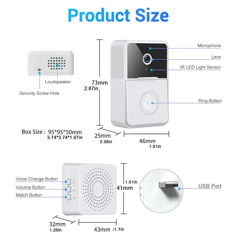 Timbre WiFi – Monitorea Tu Entrada – Tranquilidad Sin Esfuerzo!