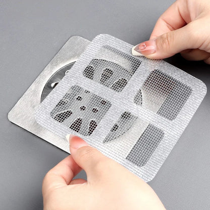 50 UNID X PACK - Filtro Desagüe desechable – Bloquea Suciedad – Ahorra en Plomeros