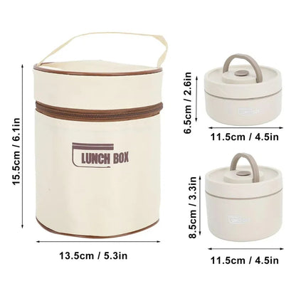 Lonchera Térmica Pro – Almuerzo Caliente y Fresco – Sin Derrames