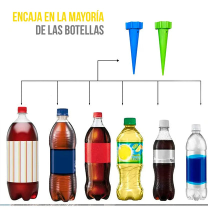 6 Estacas Riego Inteligente – Precisión para tu Botánica – Plantas Siempre Sana!