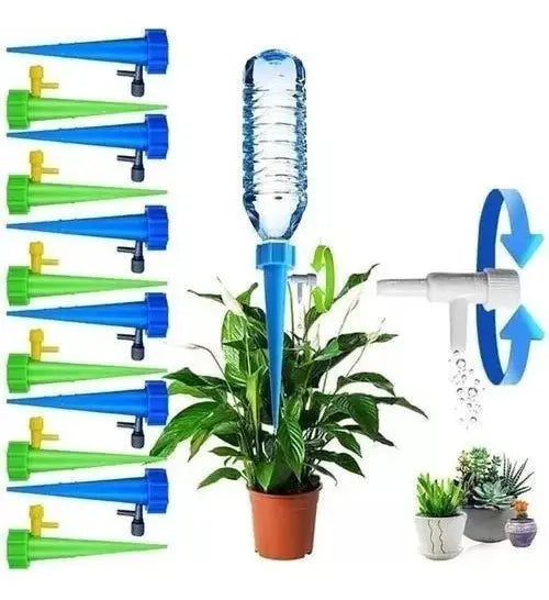 6 Estacas Riego Inteligente – Precisión para tu Botánica – Plantas Siempre Sana!