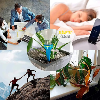 6 Estacas Riego Inteligente – Precisión para tu Botánica – Plantas Siempre Sana!