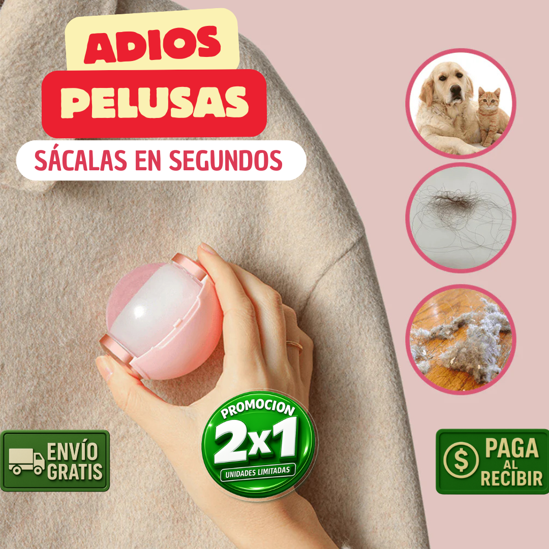 2x1 Pelota Antipelusas - Atrapa Pelos – Hogar y ropa limpia!