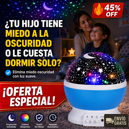 Proyector Estrellas – Calma Nocturna – Noches Tranquilas sin Miedos