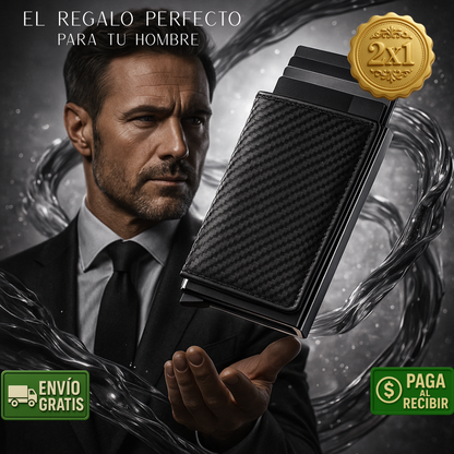 2x1 Billetera Moderna – Diseño Premium – AntiRobo y perfecta para ti!