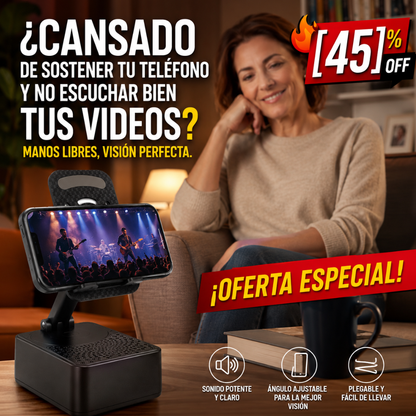 Soporte Multimedia – Audio Envolvente – Libera tus Manos y Oídos