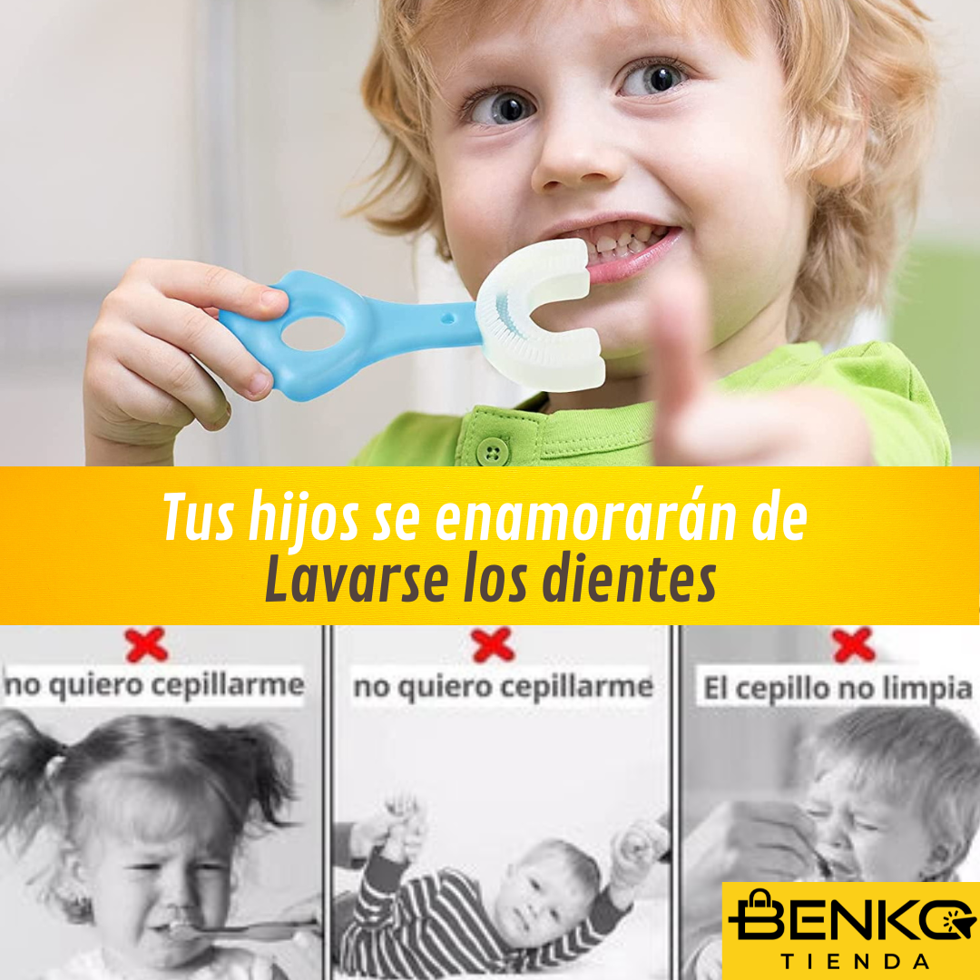 Cepillo para Niños + Rutina de cepillado ENTRETENIDA Gratis!