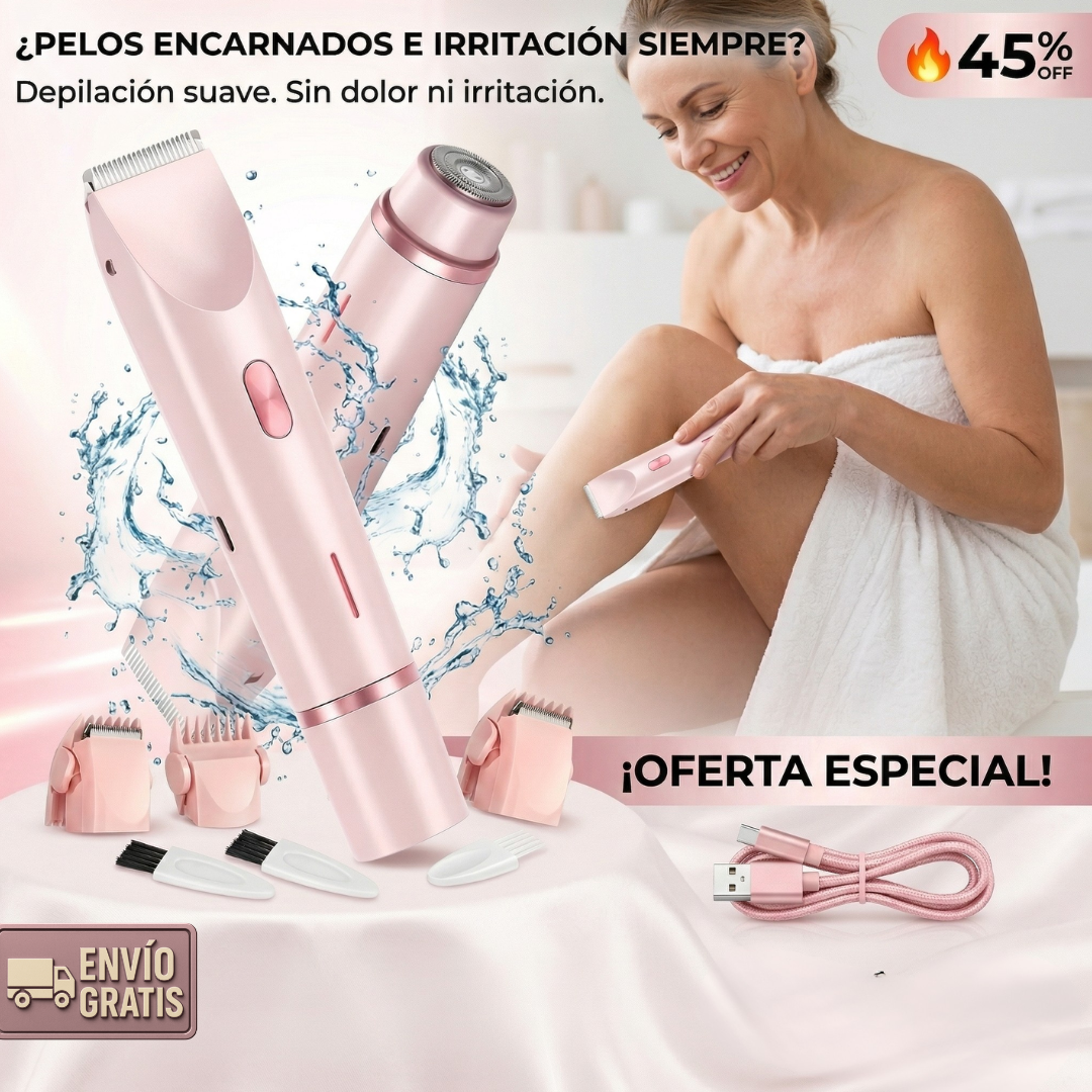FastShaver™ – Depiladora 2 en 1 – Sin Dolor ni Pelos Encarnados!