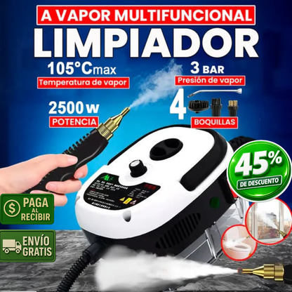Vapor Pro – Limpieza Profunda - Desinfecta de Verdad!