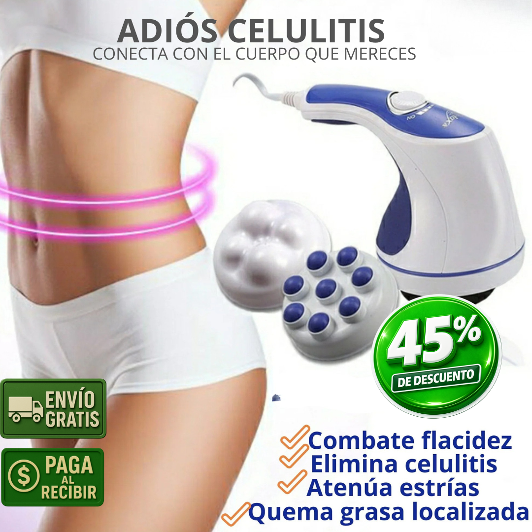 Masajeador Anti-Celulitis – Electroestimulación – Piel Más Lisa!