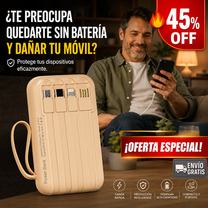 PowerBank Seguro – Energía Fiable – Protege Tus Dispositivos Siempre.