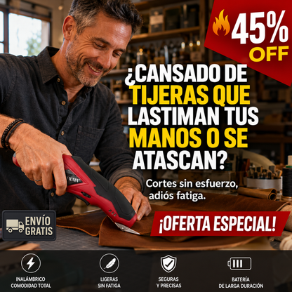 Cizalla Eléctrica – Corte Universal – Libera tus Manos del Esfuerzo
