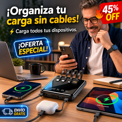 Power Bank – Carga Universal – Adiós Enredos, Hola Orden!