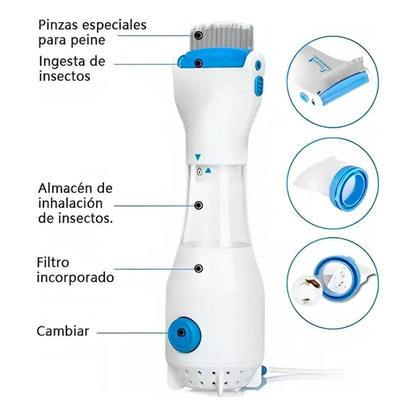 Peine Antipiojos Eléctrico - Oferta Vuelta a clases- Tus hijos protegidos!