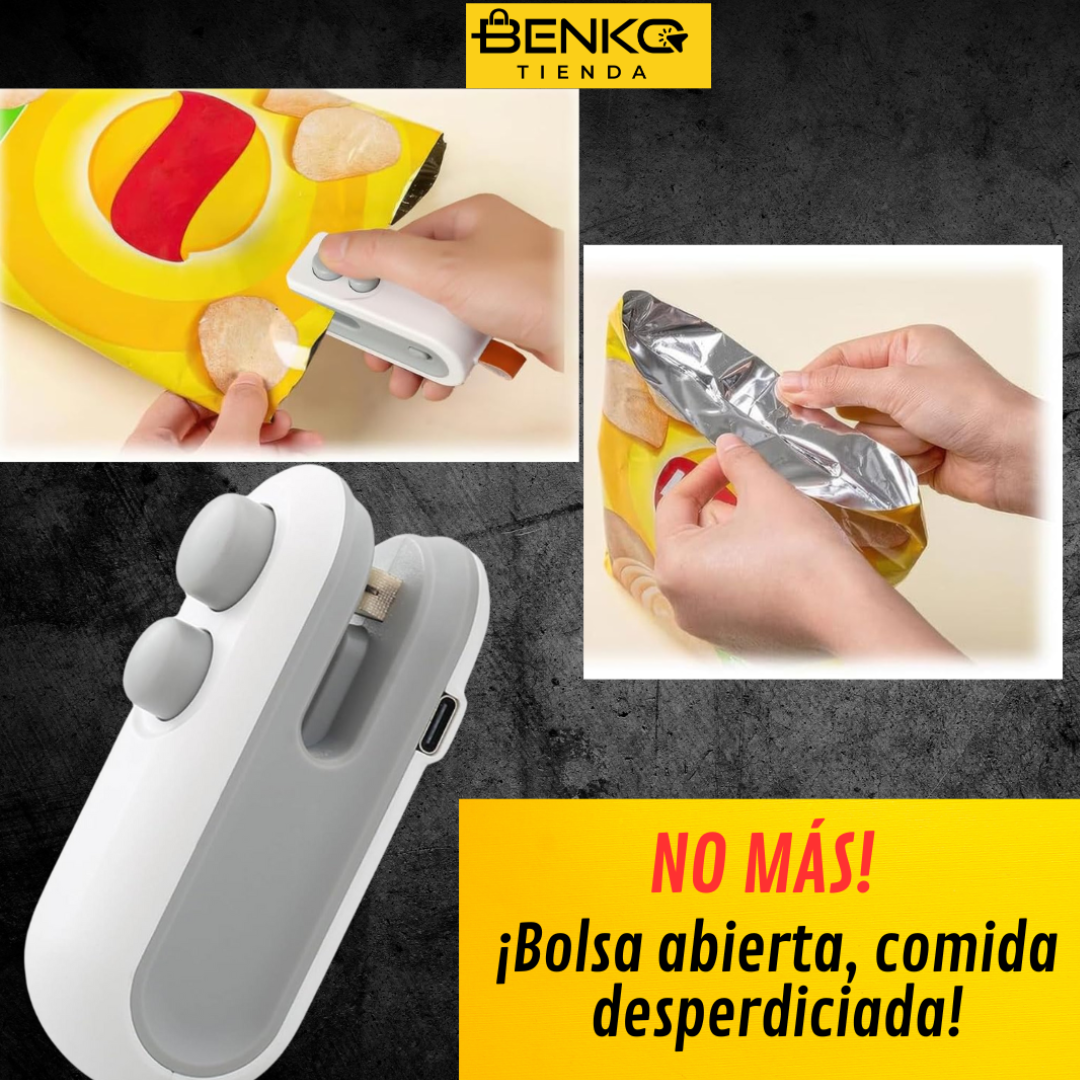 3X1 Sellador de Bolsas – Compacto y Práctico – Ahorro seguro!