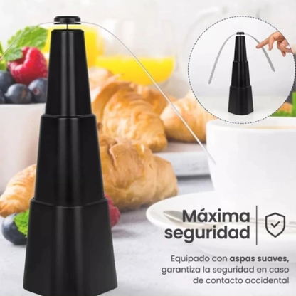 2x1 Repele Moscas – Hélices Suaves – Comida y picoteos tranquilos!