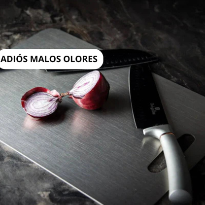 Tabla Inoxidable 20x30cm - Diseñada para hacerte la vida más fácil!